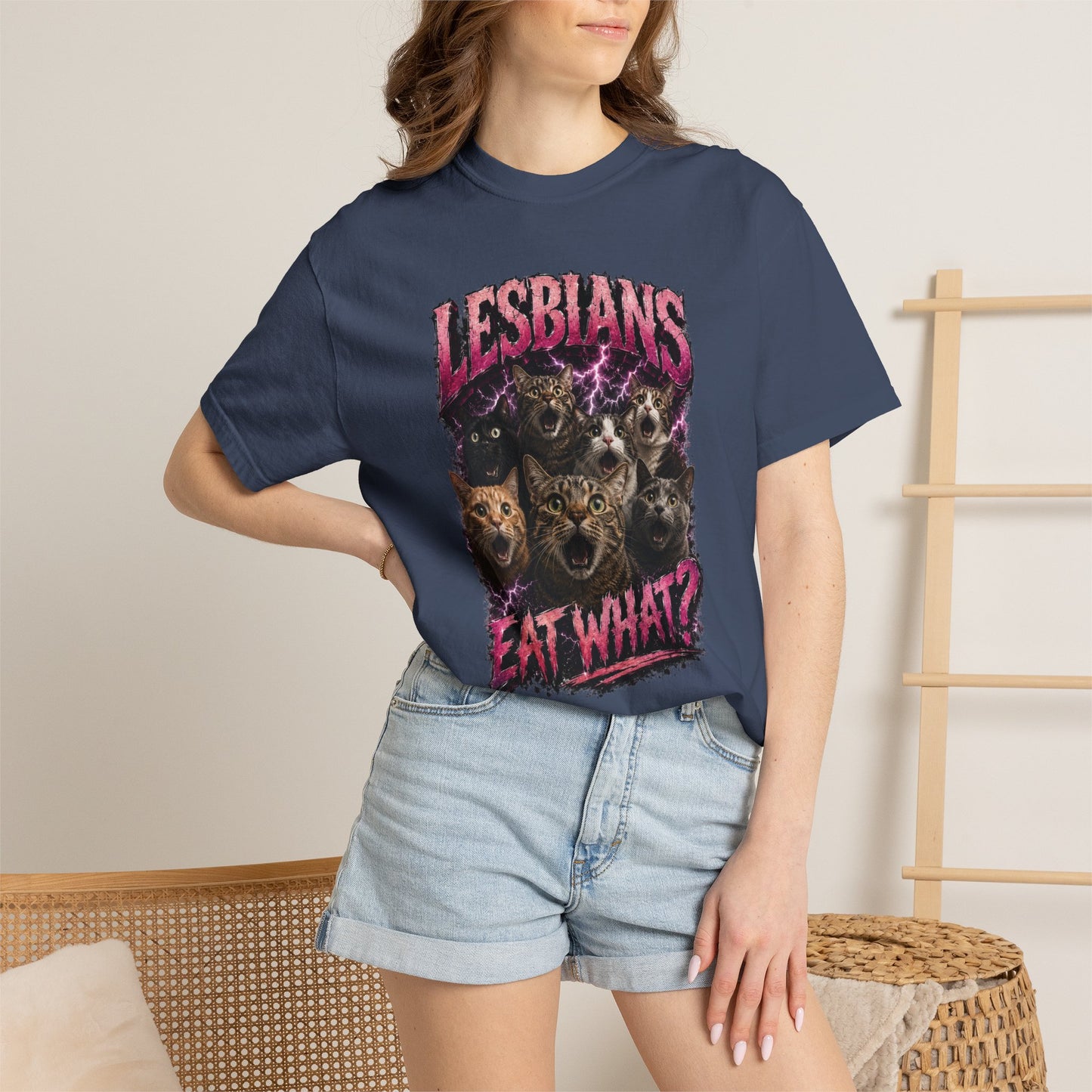 "Lesbians Eat WHAT?" Graphic T-Shirt