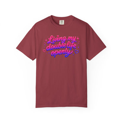 "Living My Double Life Openly" T-Shirt