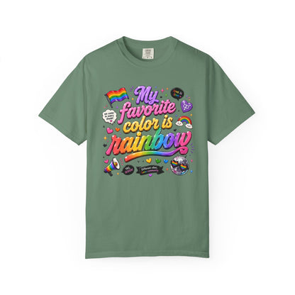 "My Favorite Color Is Rainbow" T-Shirt
