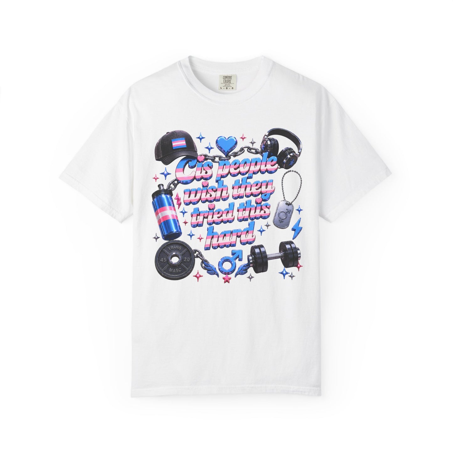 "Wish They Tried This Hard" Masc T-Shirt