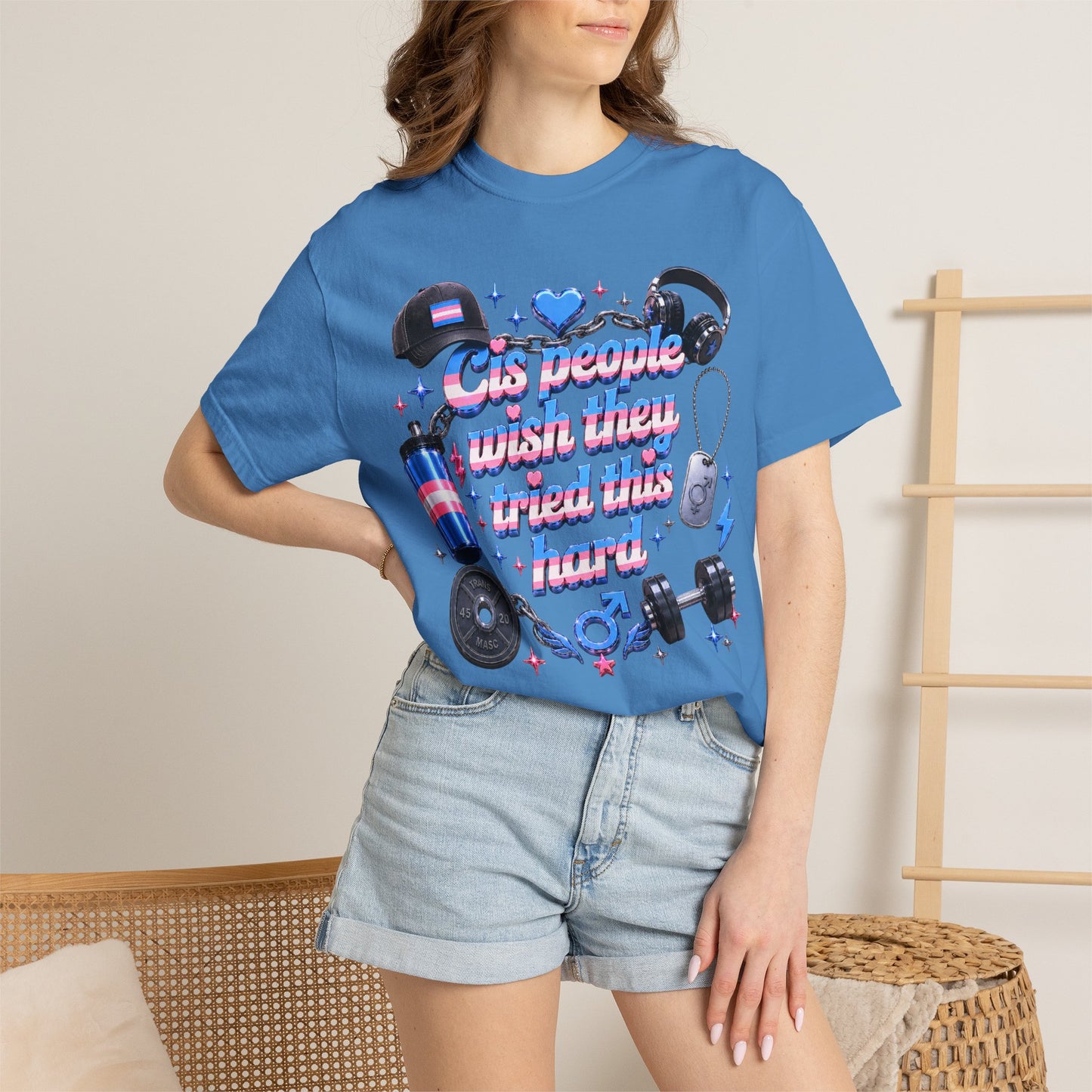 "Wish They Tried This Hard" Masc T-Shirt