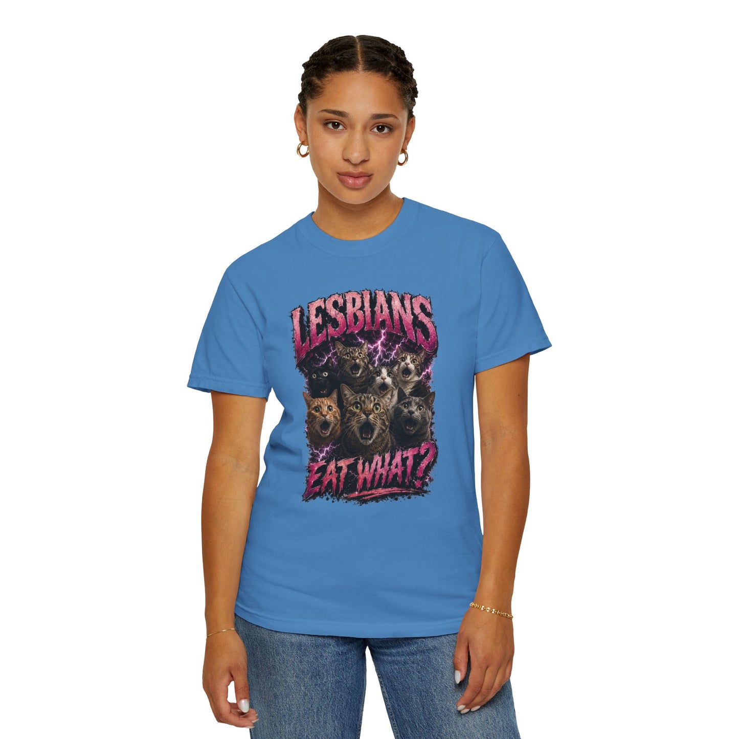 "Lesbians Eat WHAT?" Graphic T-Shirt