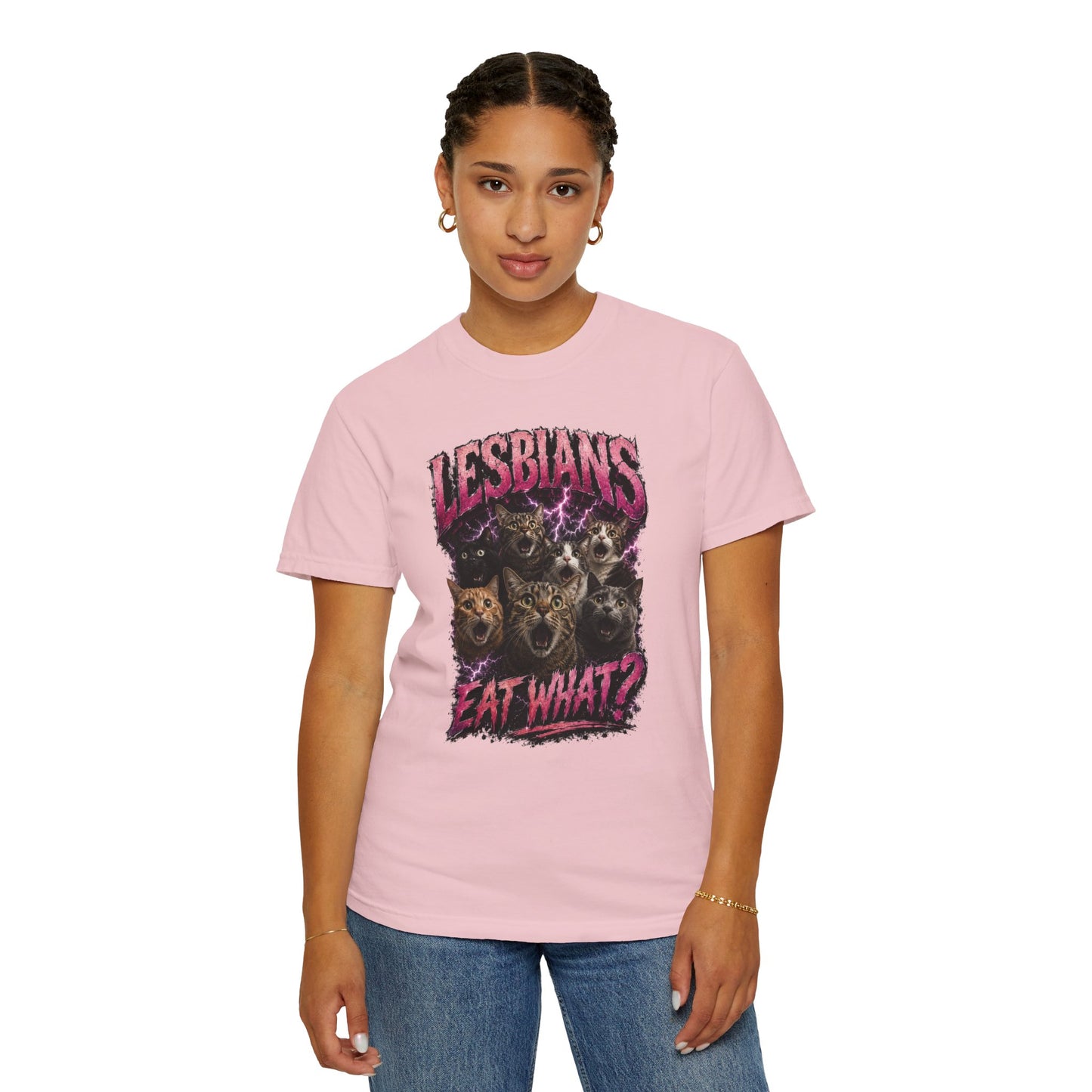 "Lesbians Eat WHAT?" Graphic T-Shirt