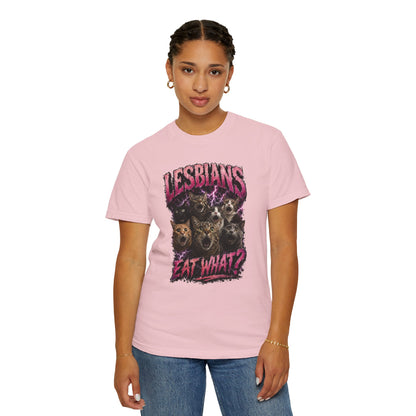 "Lesbians Eat WHAT?" Graphic T-Shirt