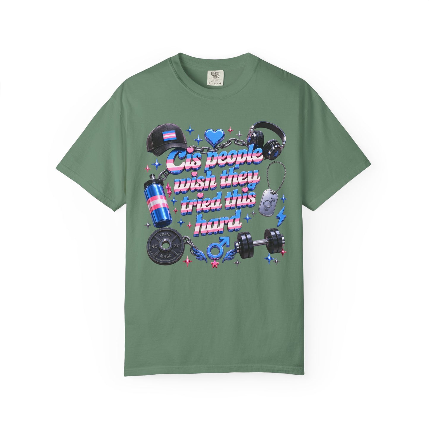 "Wish They Tried This Hard" Masc T-Shirt