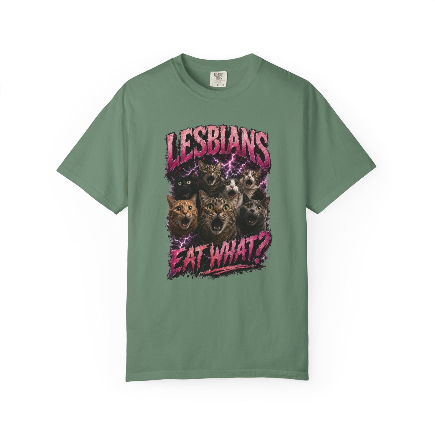 "Lesbians Eat WHAT?" Graphic T-Shirt