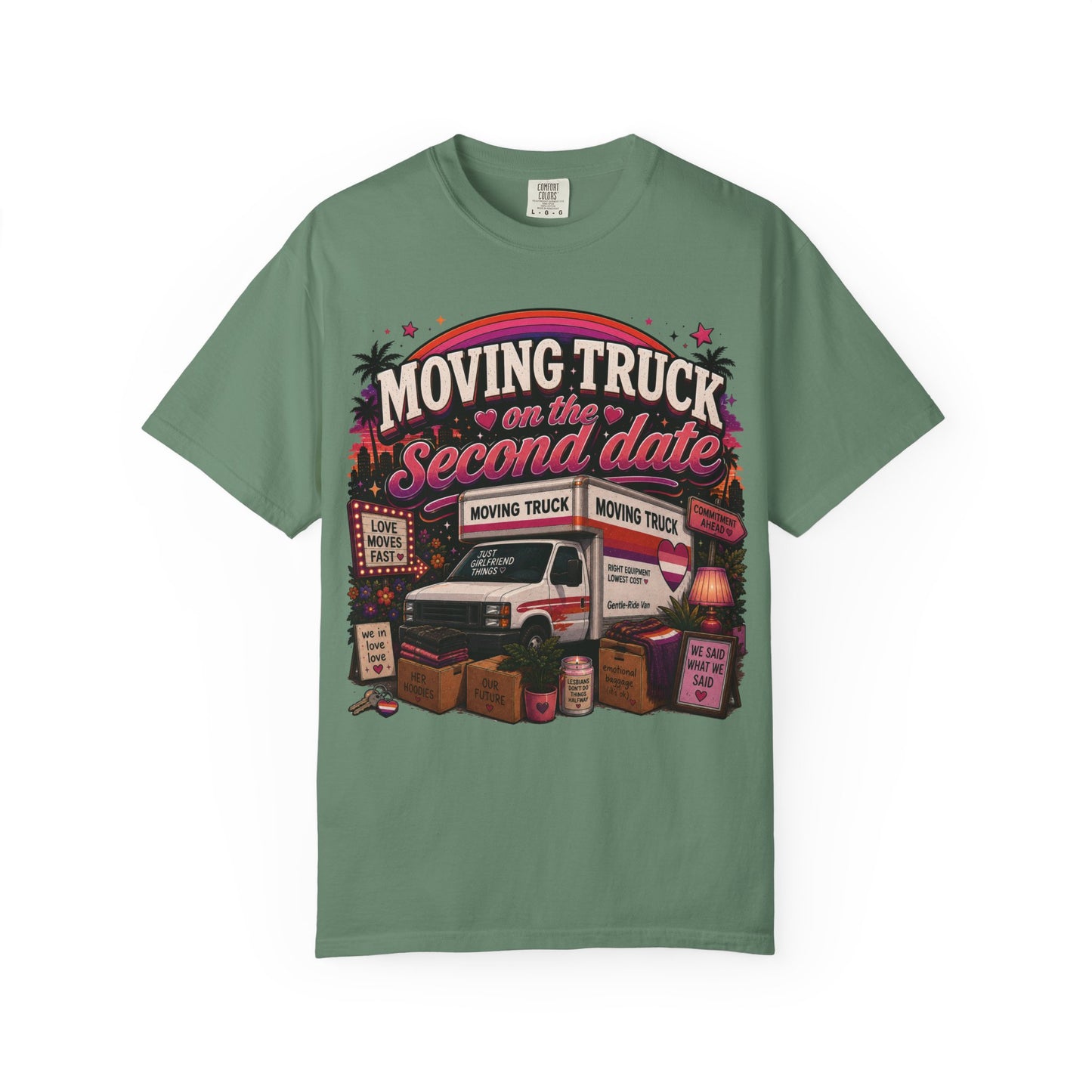 "Moving Truck on the Second Date" T-Shirt