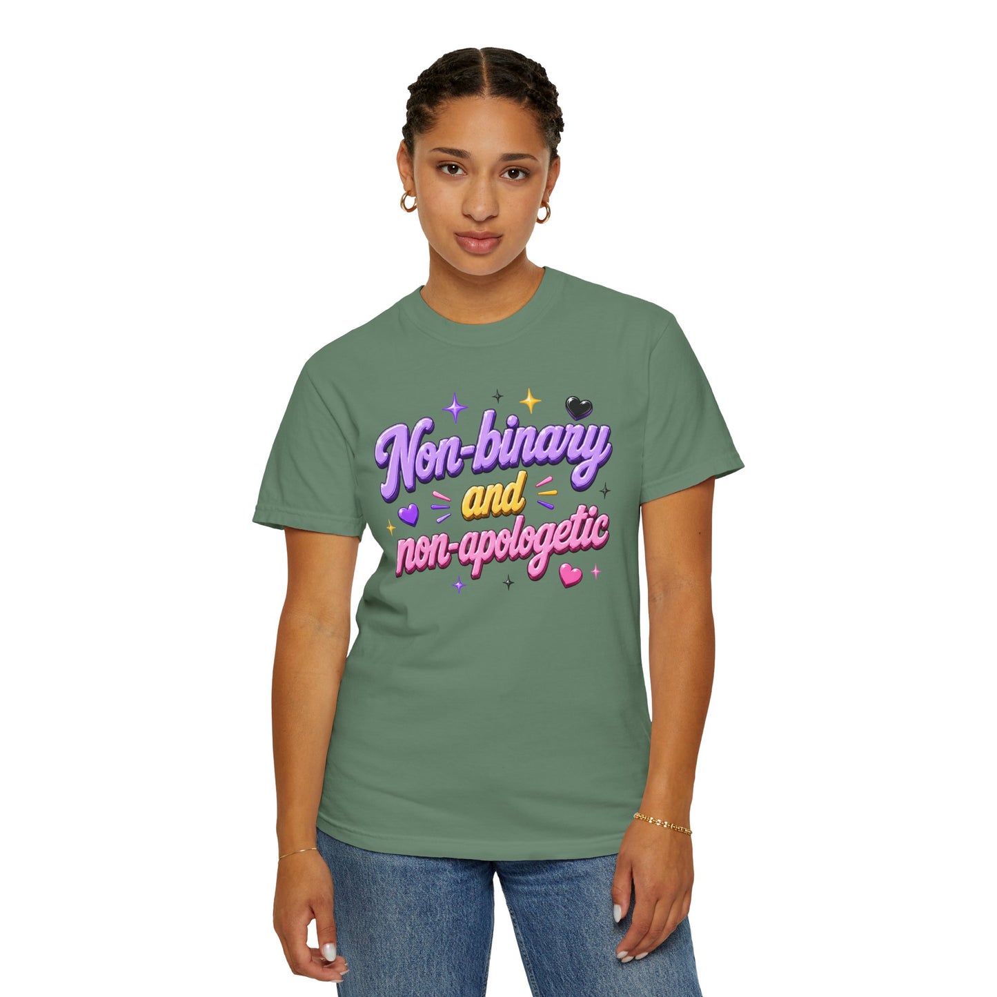 "Non-Binary And Non-Apologetic" T-Shirt