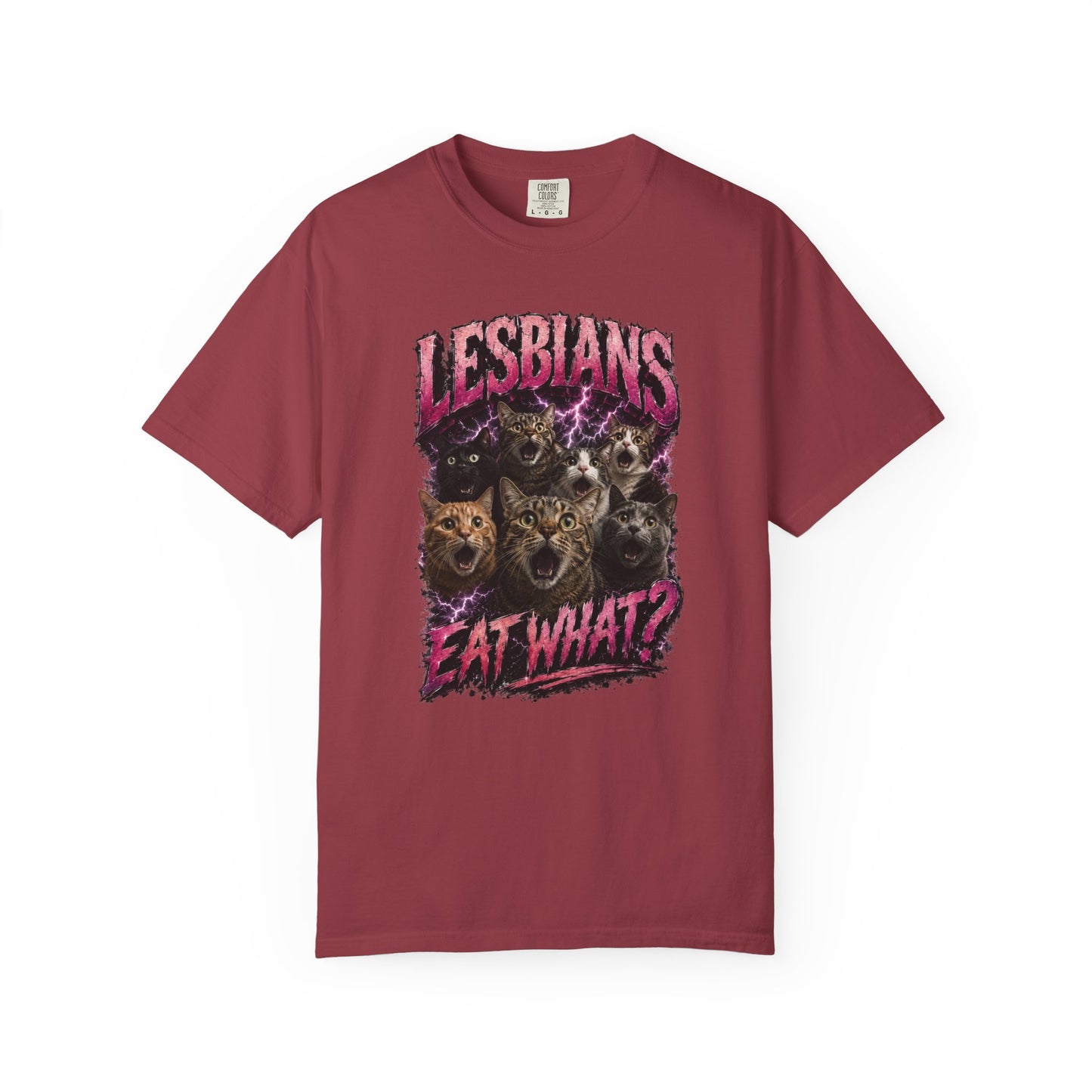 "Lesbians Eat WHAT?" Graphic T-Shirt