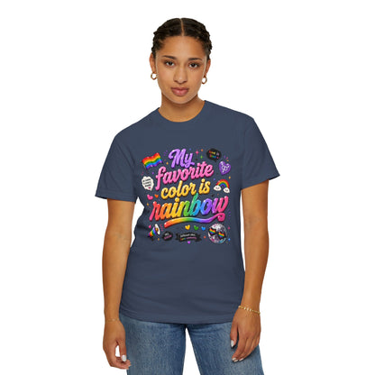 "My Favorite Color Is Rainbow" T-Shirt