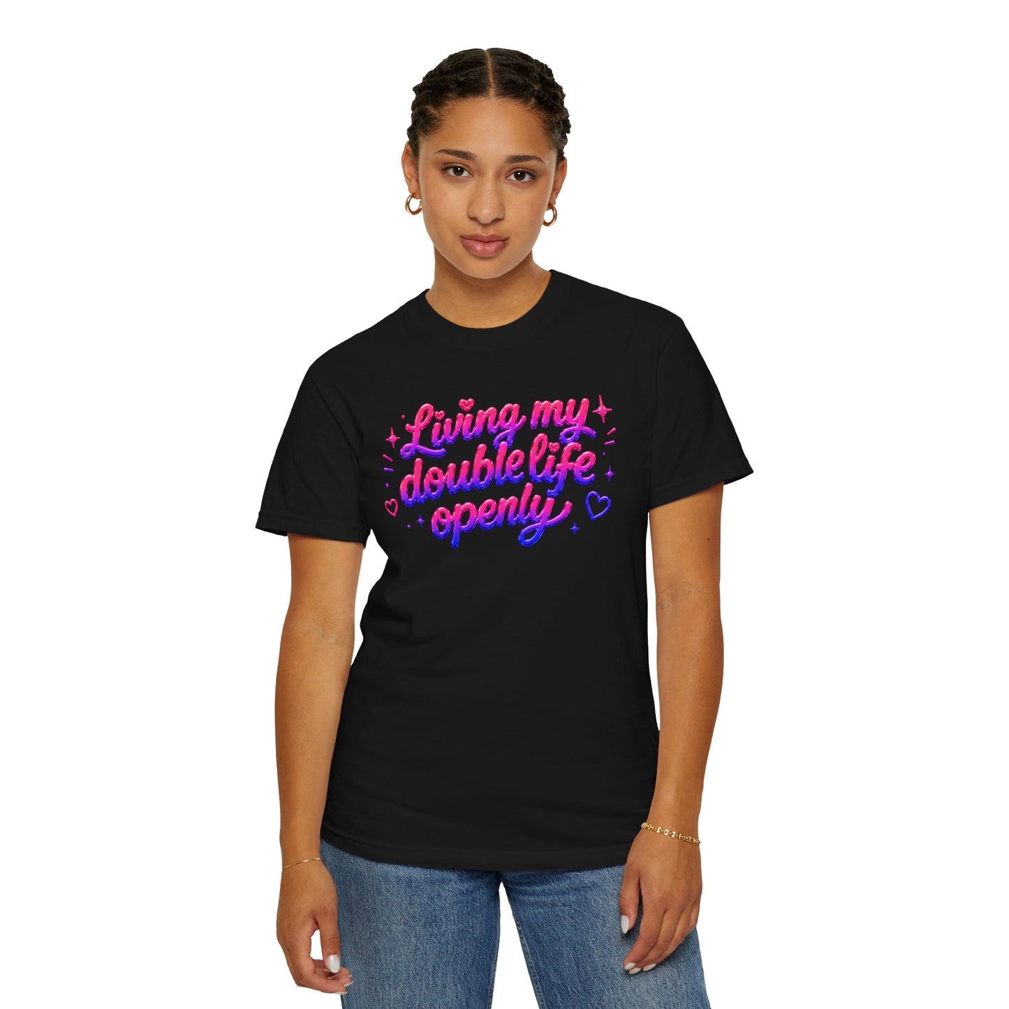 "Living My Double Life Openly" T-Shirt