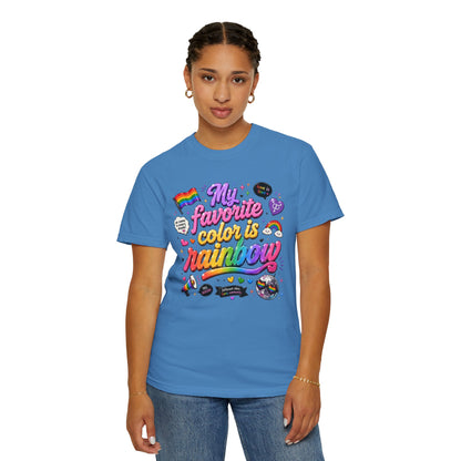 "My Favorite Color Is Rainbow" T-Shirt
