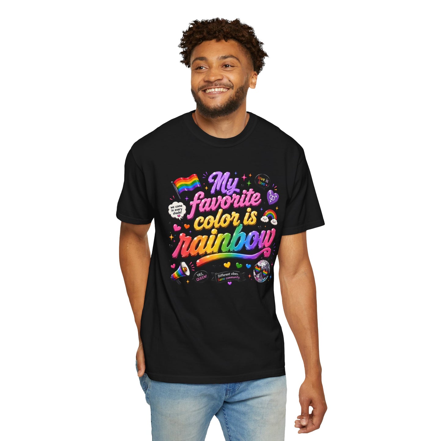 "My Favorite Color Is Rainbow" T-Shirt