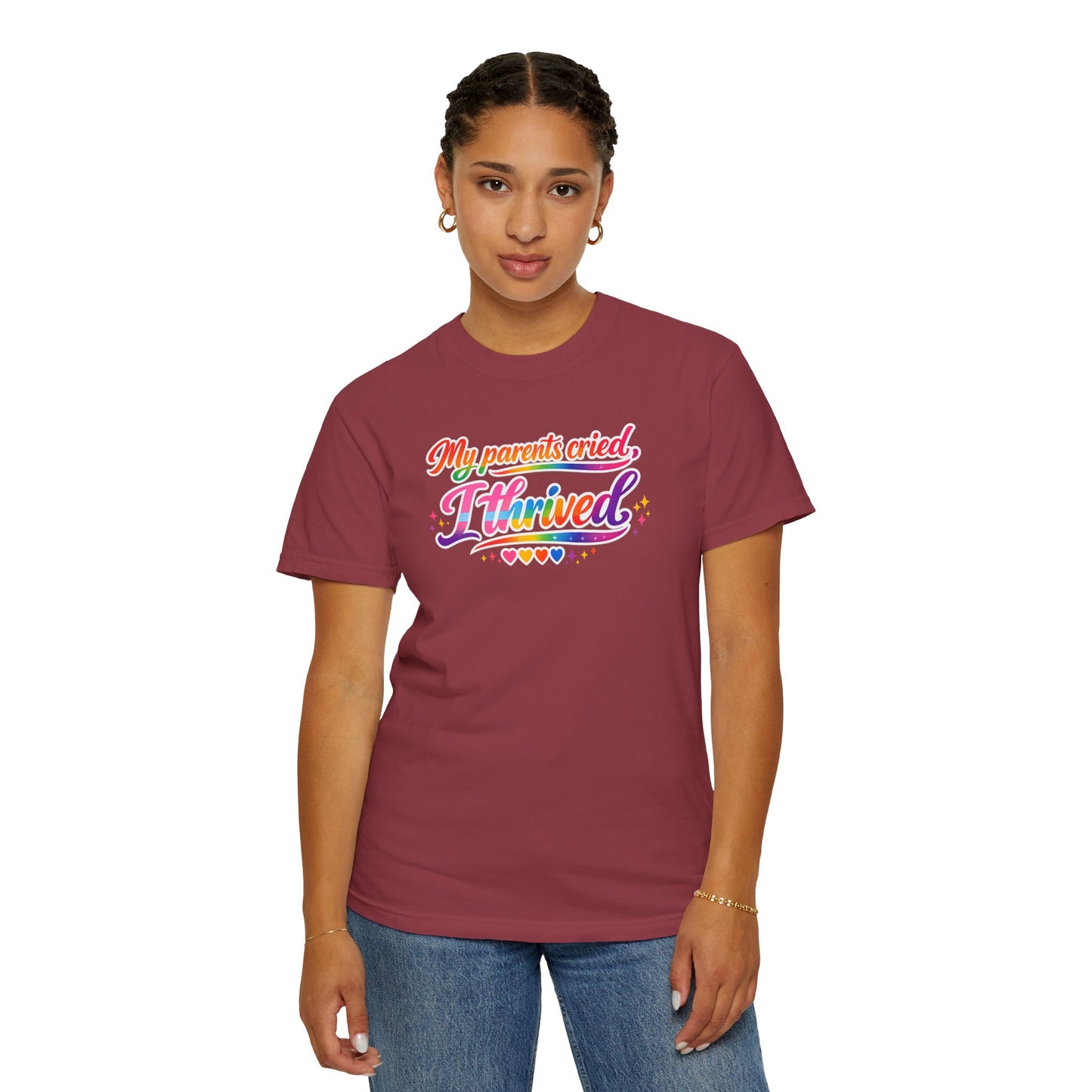"My Parents Cried, I Thrived" T-Shirt