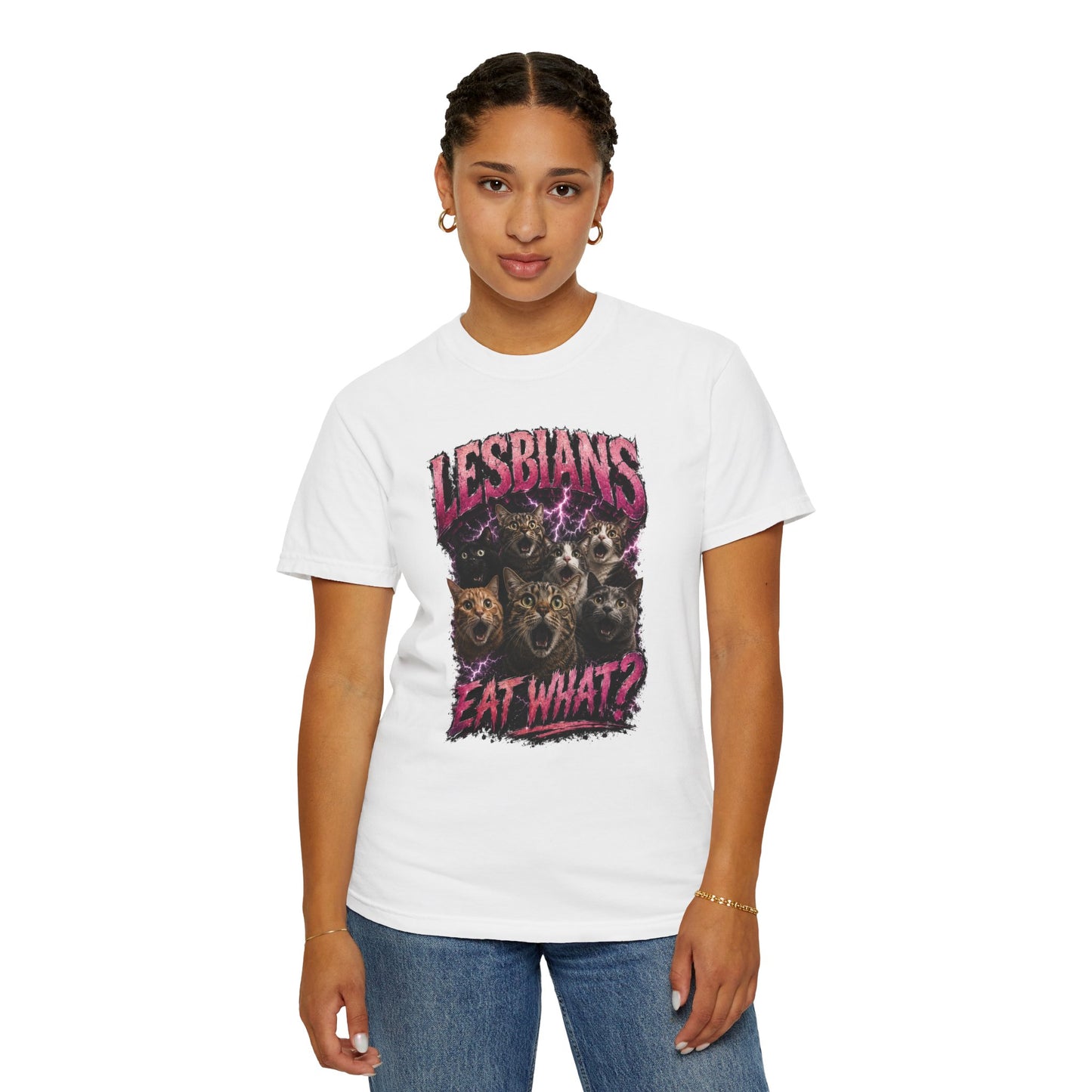 "Lesbians Eat WHAT?" Graphic T-Shirt