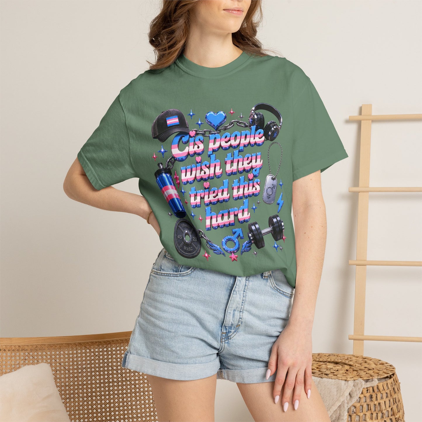 "Wish They Tried This Hard" Masc T-Shirt