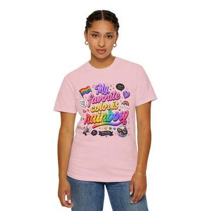 "My Favorite Color Is Rainbow" T-Shirt