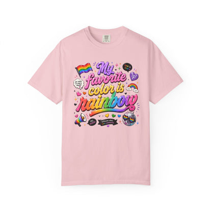 "My Favorite Color Is Rainbow" T-Shirt