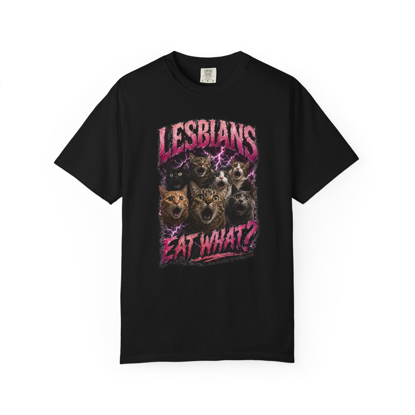 "Lesbians Eat WHAT?" Graphic T-Shirt