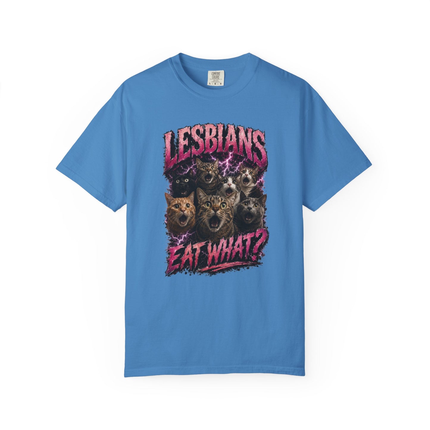"Lesbians Eat WHAT?" Graphic T-Shirt