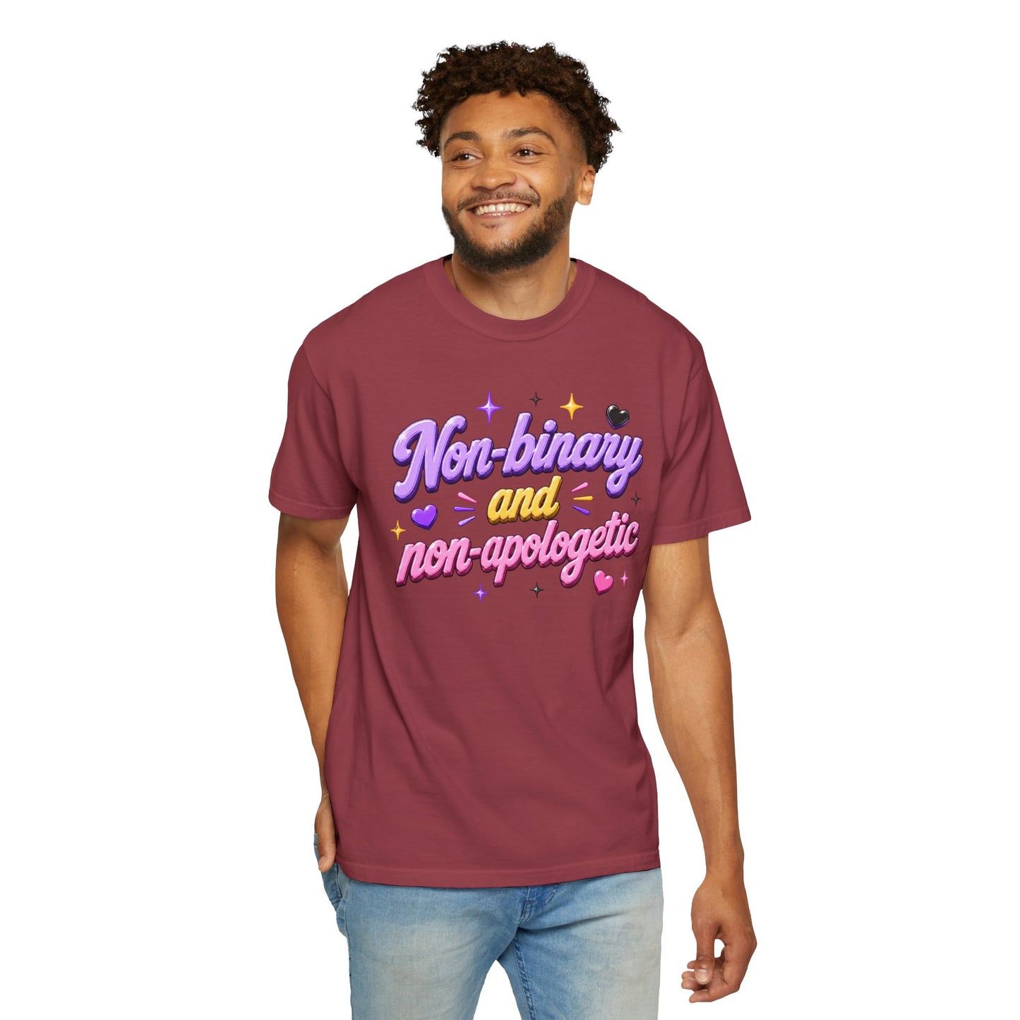 "Non-Binary And Non-Apologetic" T-Shirt