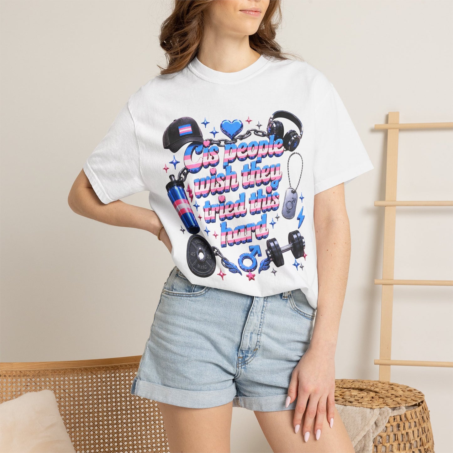 "Wish They Tried This Hard" Masc T-Shirt