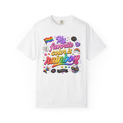 "My Favorite Color Is Rainbow" T-Shirt