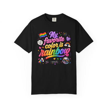 "My Favorite Color Is Rainbow" T-Shirt