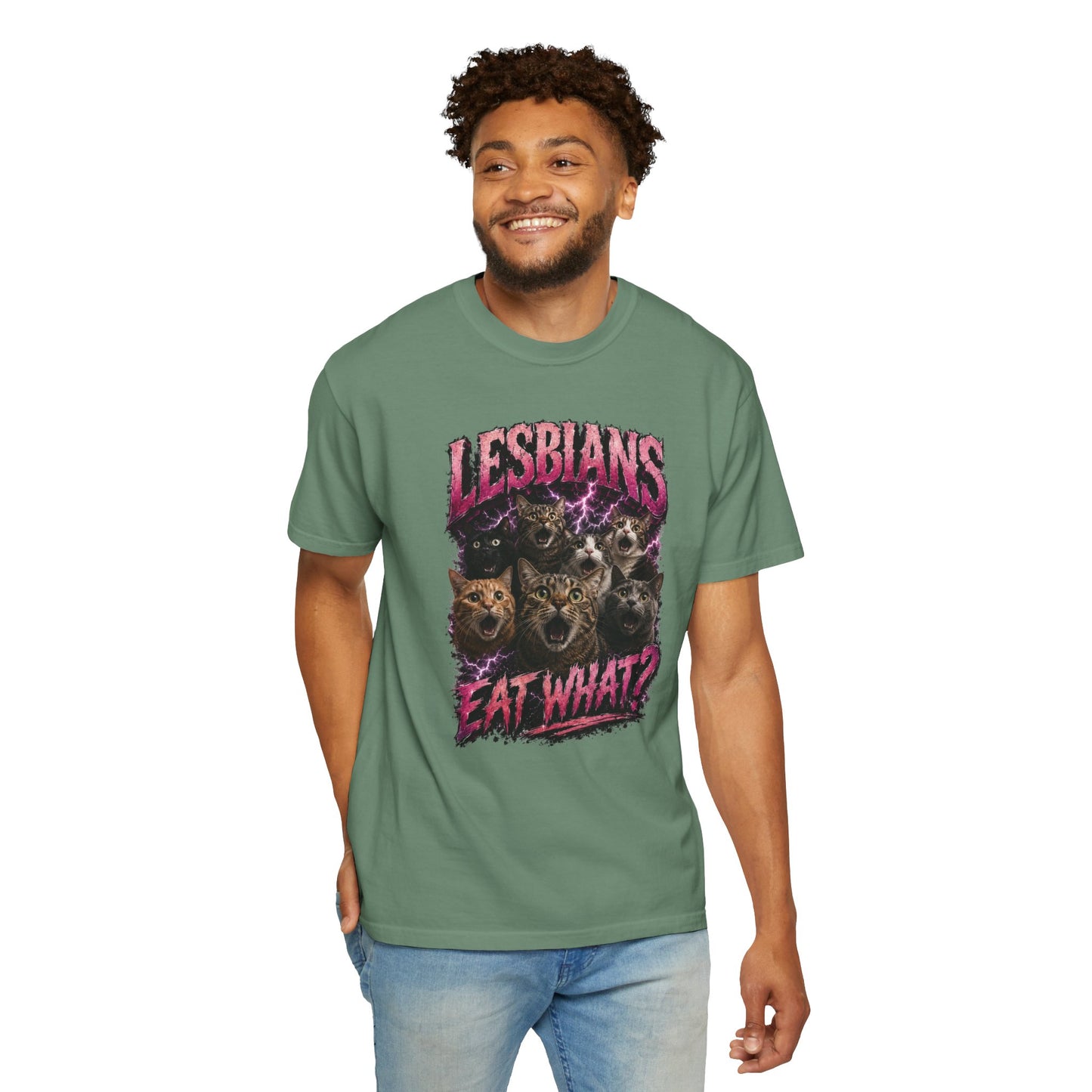 "Lesbians Eat WHAT?" Graphic T-Shirt