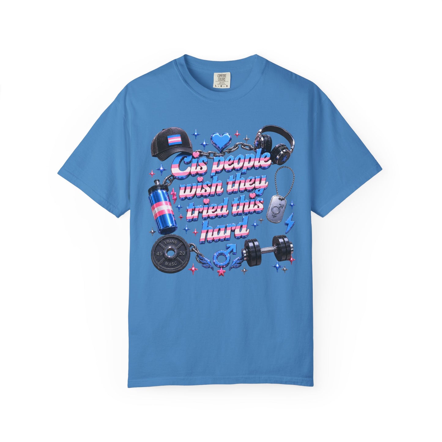 "Wish They Tried This Hard" Masc T-Shirt