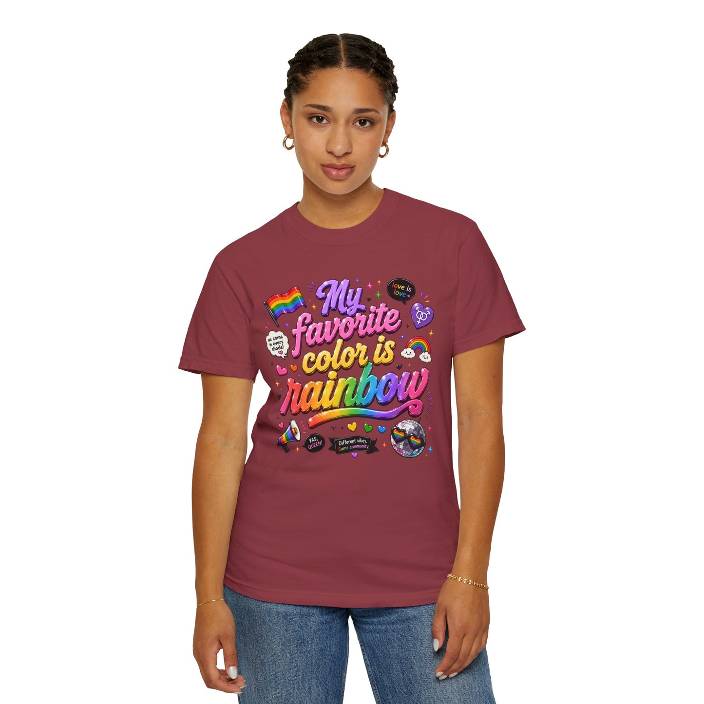 "My Favorite Color Is Rainbow" T-Shirt