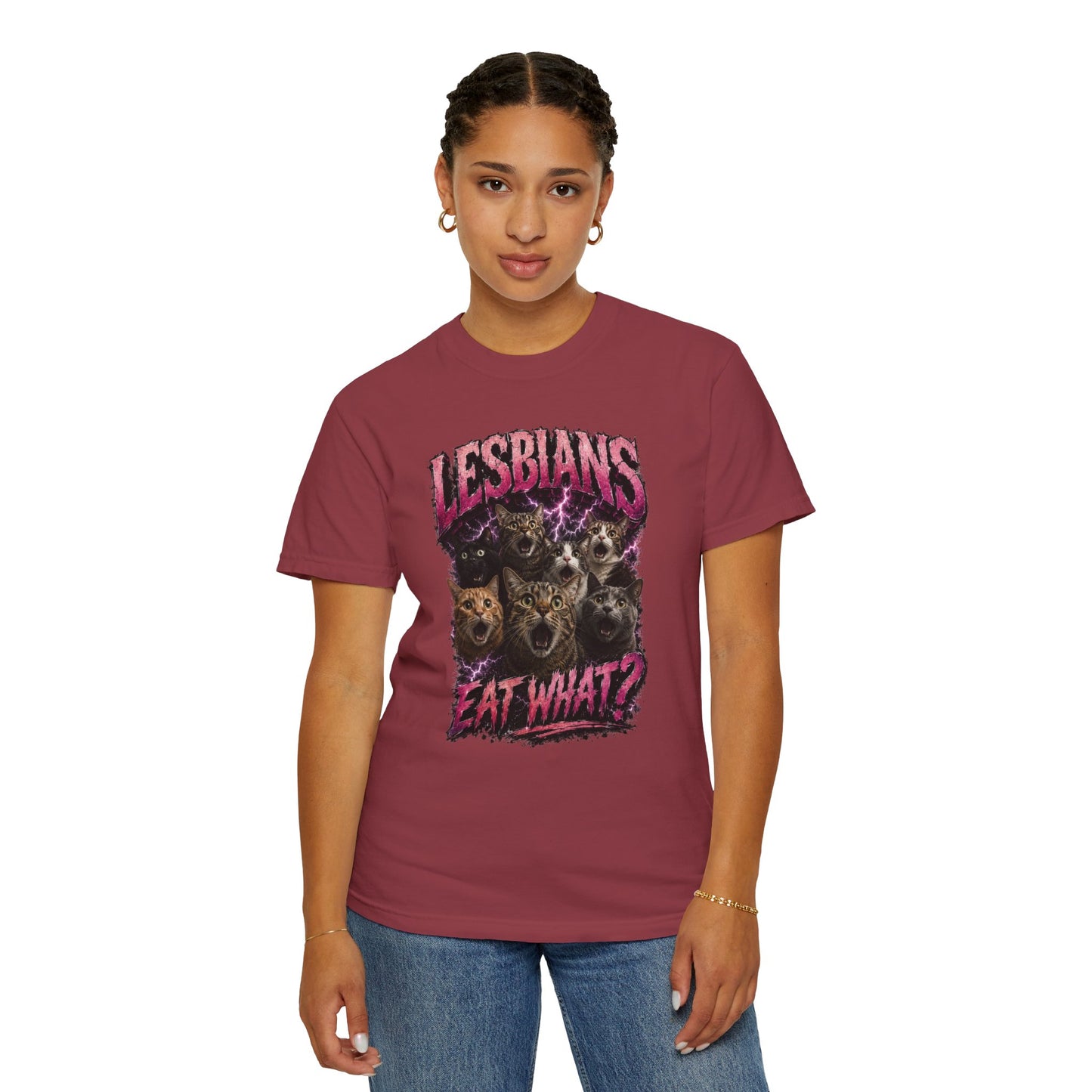 "Lesbians Eat WHAT?" Graphic T-Shirt