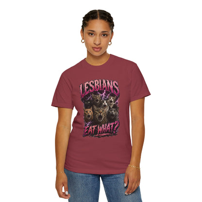 "Lesbians Eat WHAT?" Graphic T-Shirt