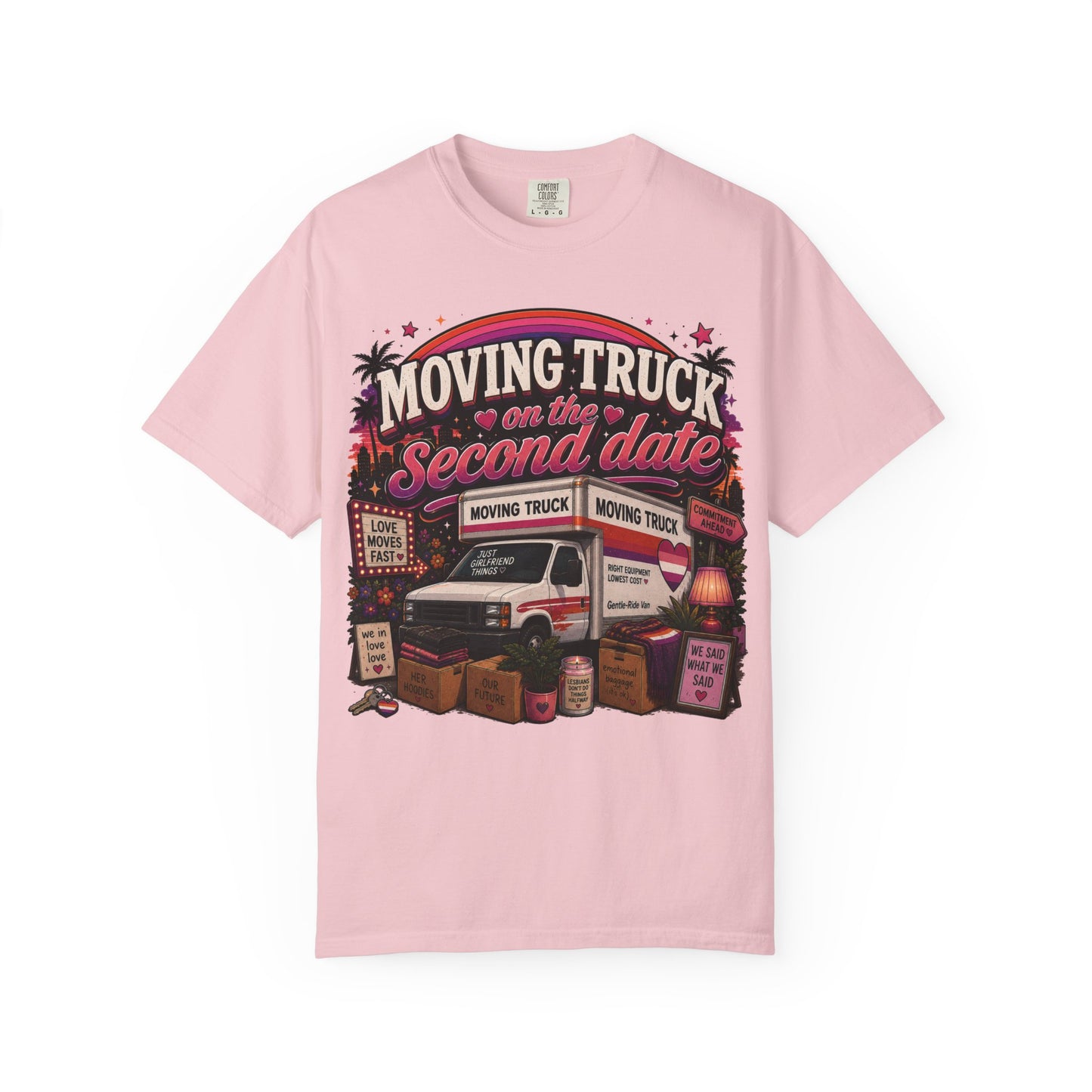 "Moving Truck on the Second Date" T-Shirt