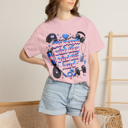 "Wish They Tried This Hard" Masc T-Shirt