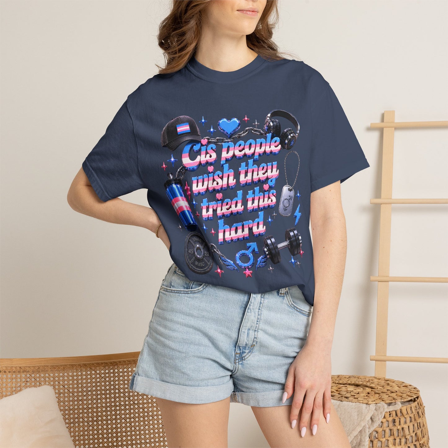 "Wish They Tried This Hard" Masc T-Shirt
