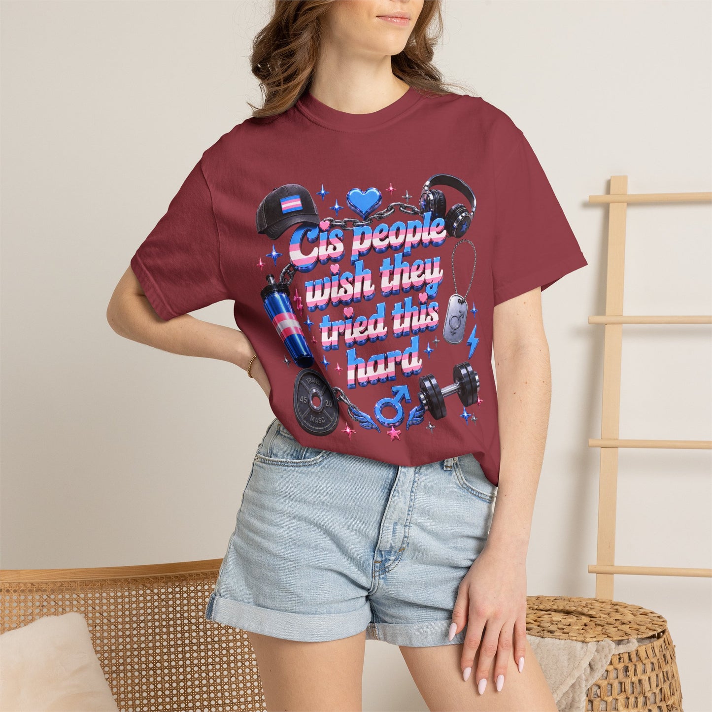 "Wish They Tried This Hard" Masc T-Shirt