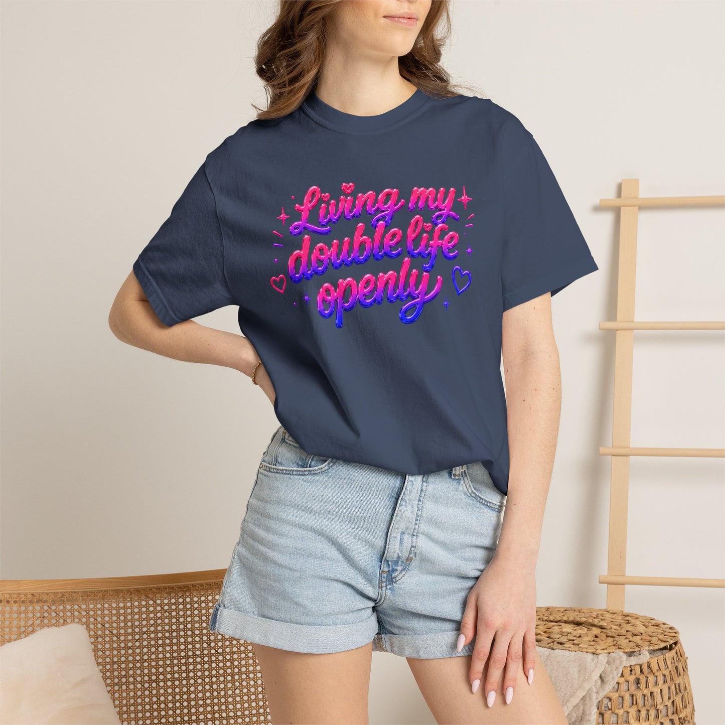 "Living My Double Life Openly" T-Shirt