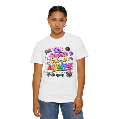 "My Favorite Color Is Rainbow" T-Shirt