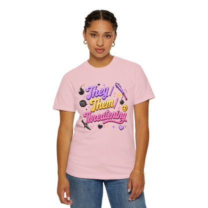 "They/Them/Threatening" T-Shirt
