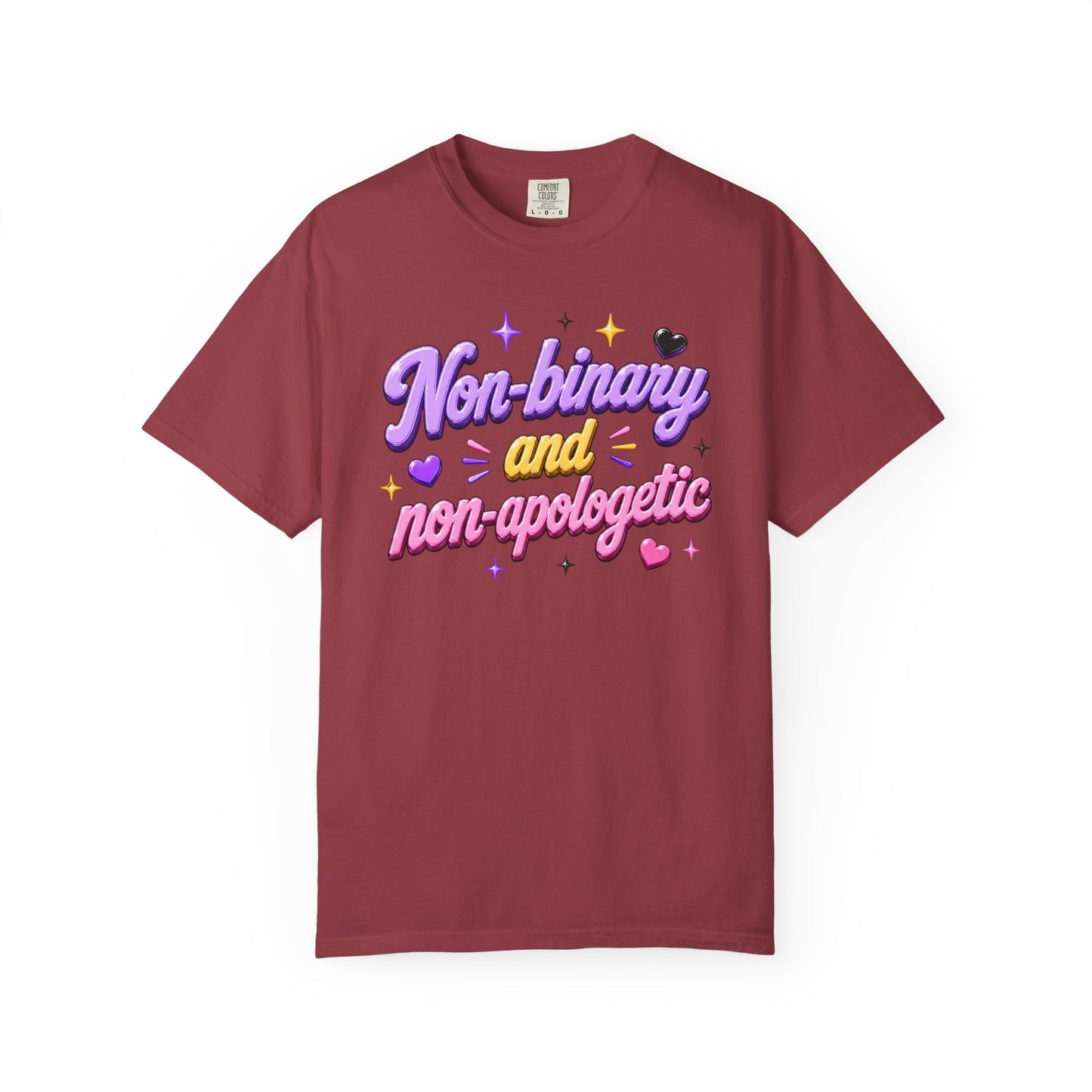 "Non-Binary And Non-Apologetic" T-Shirt