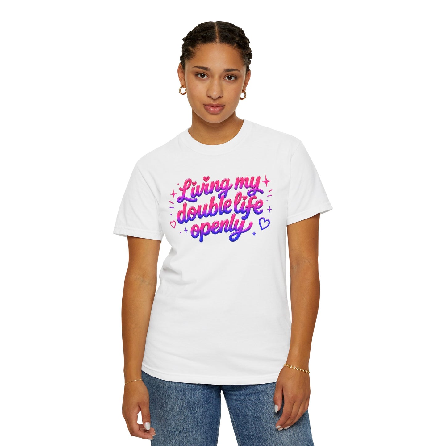 "Living My Double Life Openly" T-Shirt