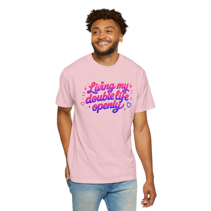 "Living My Double Life Openly" T-Shirt